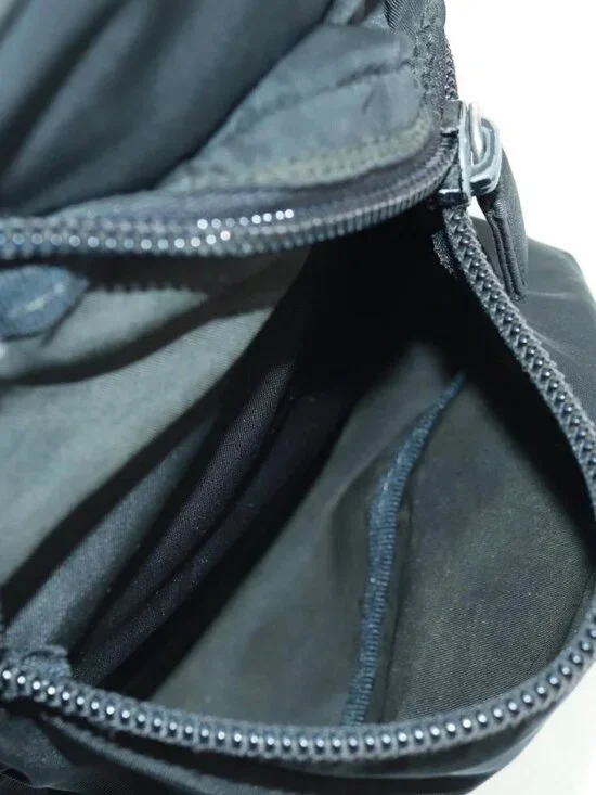 PRADA Backpack Nylon Black Silver Auth bs31873 - Picture 14 of 16